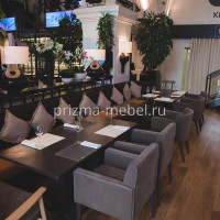 Производство мебели для ресторана Pacman Санкт-Петербург